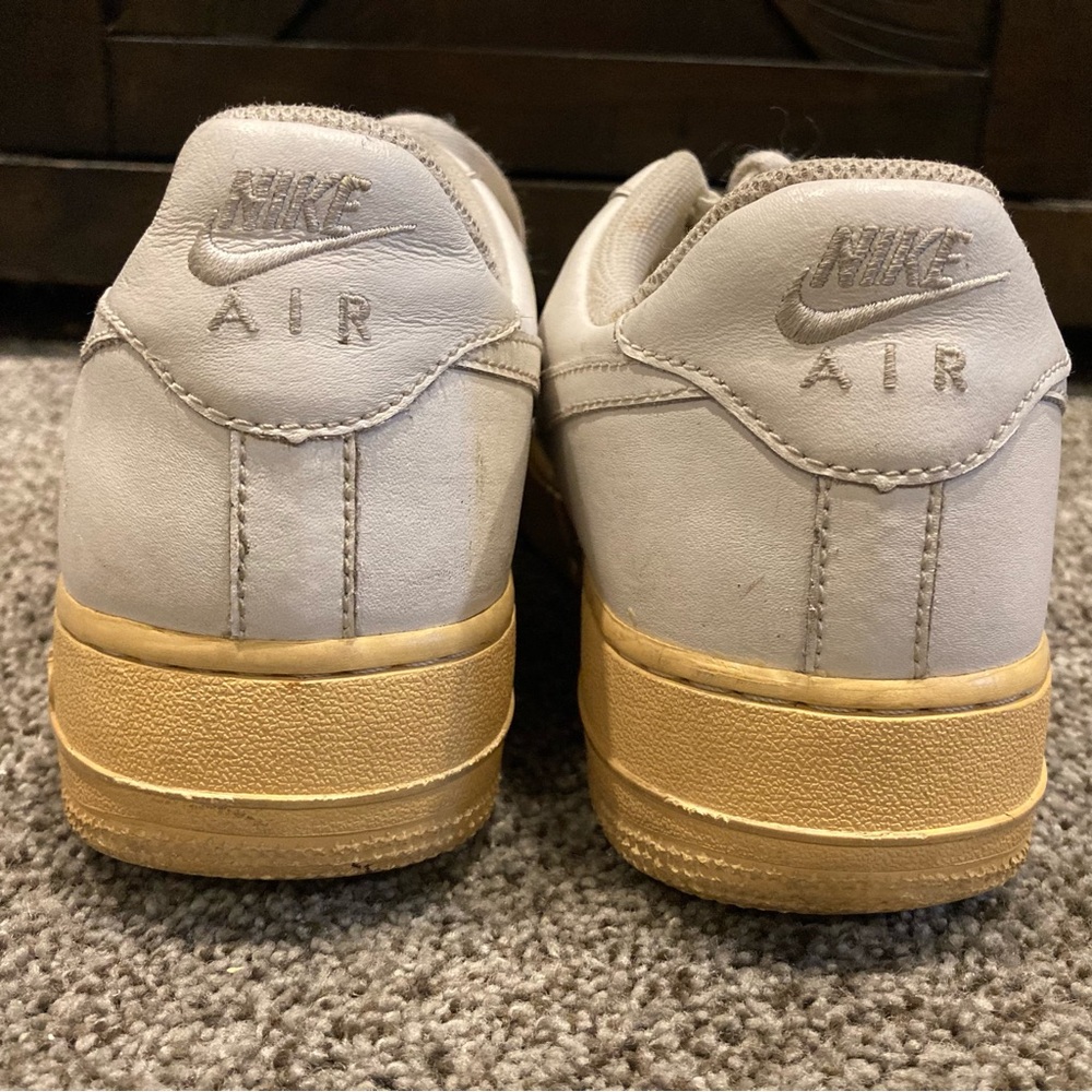 VTG Nike Air Force 1 Low GS White  - 314192-113 Kid Size 7Y; Women 8.5; 2006 - Picture 8 of 11